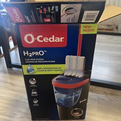 O-Cedar H2prO Flat Mop System new