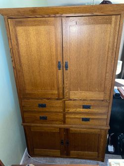 California Red Wood Armoire