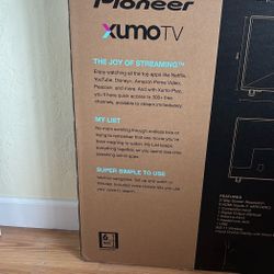 50” Pioneer Xumo Smart TV /Unused