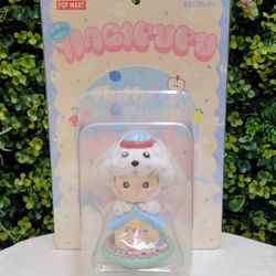 POP MART HACIPUPU Fluffy Puppy Figure Brand New