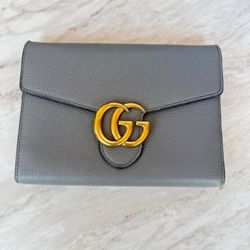 Gucci GG Marmont Chain Wallet / WOC