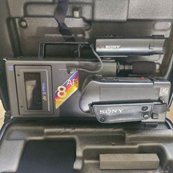 Sony super 8 video recorder and playback
