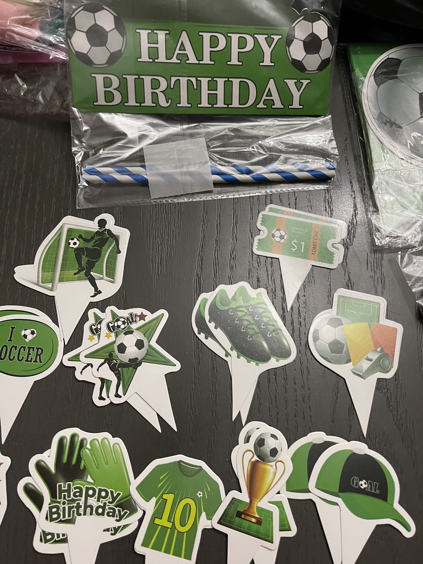 Soccer Birthday Decoration