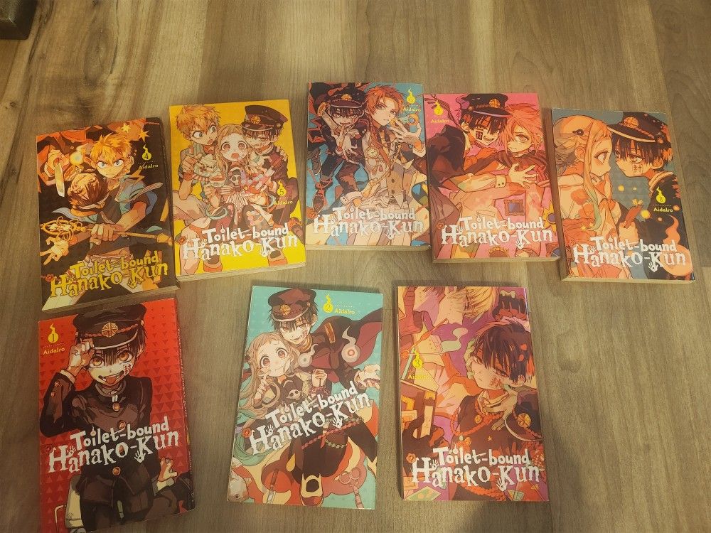 Toilet bound Hanako Kun Manga Books