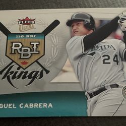 Miguel Cabrera 2006 RBI Kings #RBI13 Card