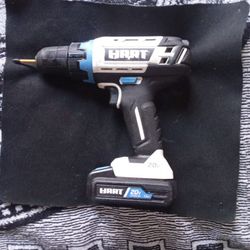 HART 20v Cordless Drill With Battery Pack