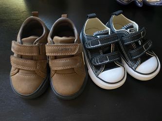 Carter's and Converse Toddler Sneakers Bundle