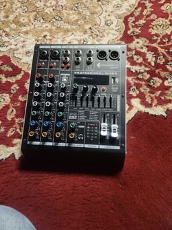 Sonixforce 4 channel mixer