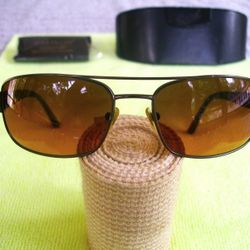 RARE Vintage Persol 2279-S 834 58/17 130 James Bond 007 ITALY Polarized Aviator Sunglasses Brown with Case