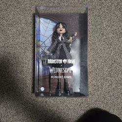 Wednesday Addams Monster High Doll New In Box Never Opened