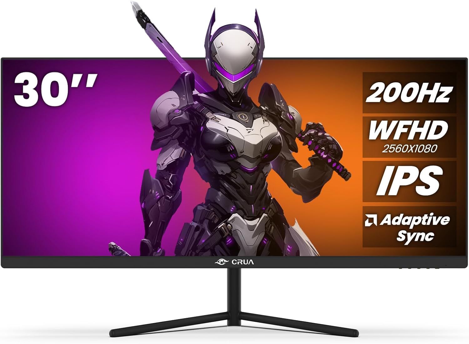 CRUA 30β Ultrawide Gaming Monitor β 200Hz β Brand New in Box