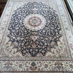 Handmade silk carpet