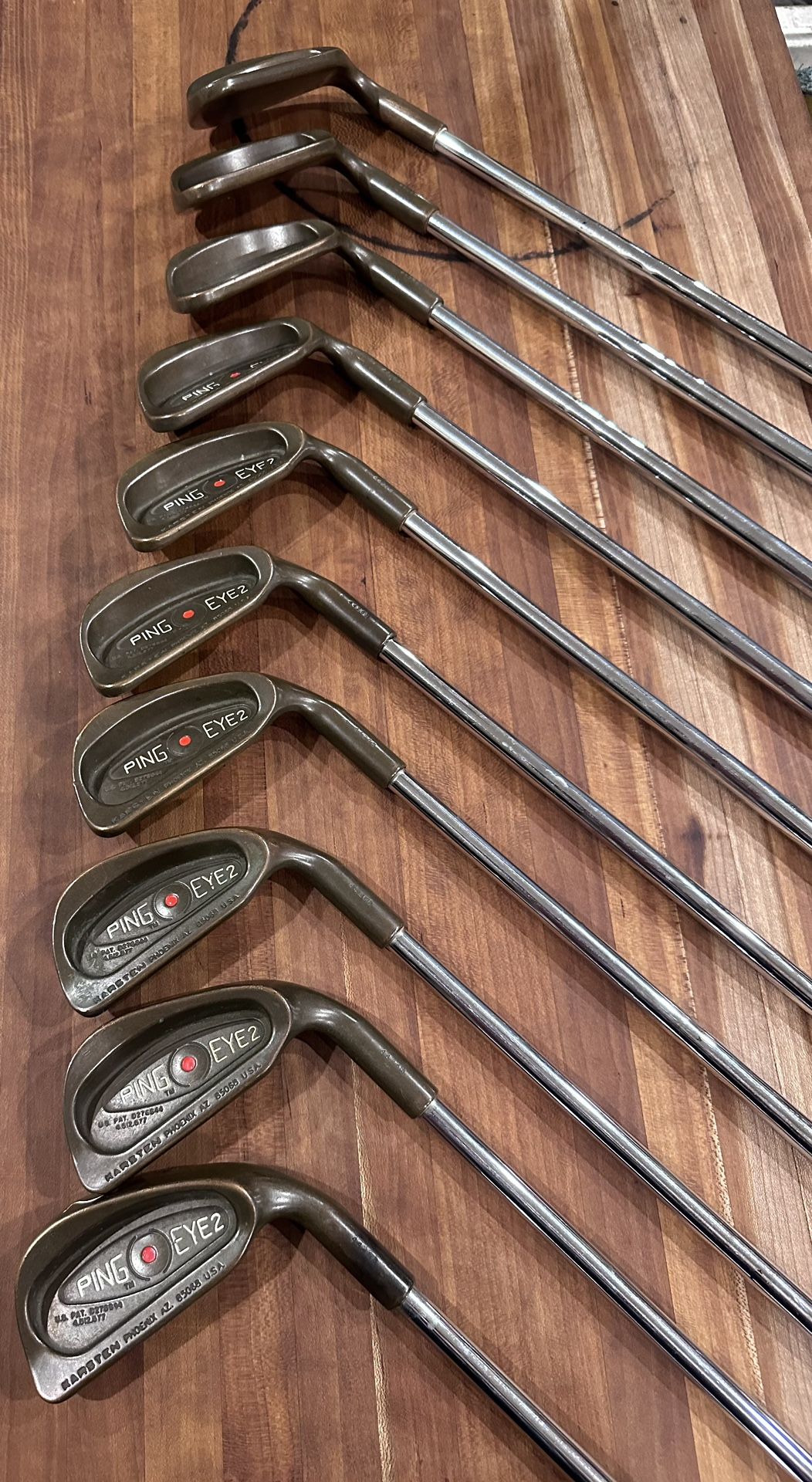 PING EYE 2 berllyium Irons 2-PW-SW