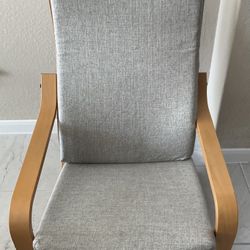 IKEA Poang Armchair & Ottoman 
