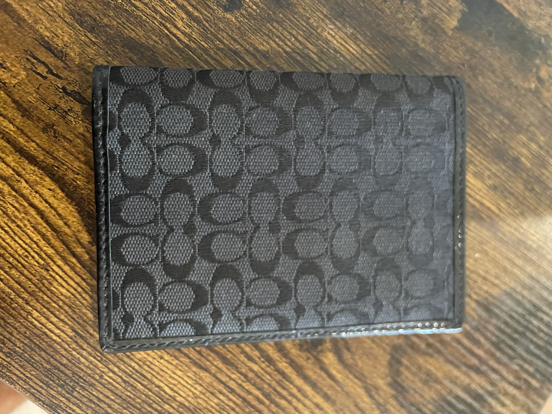 Coach Passport Holder