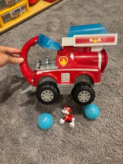 PAW Patrol Marshall Fire Truck Toy Set