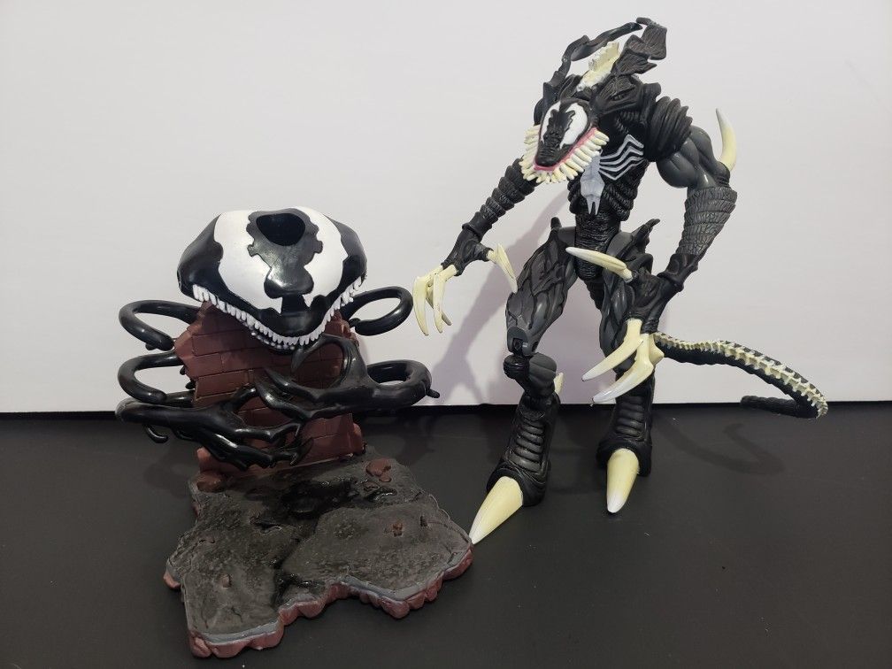 Venom action figure.