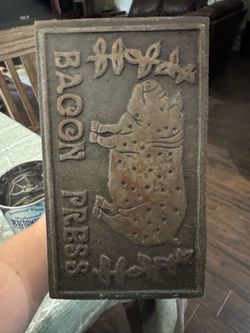 Vintage Bacon Press (Accepting Reasonable Offers)