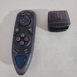 PlayStation 2 PS2 DVD Remote Control By With Pass Thru Port  Wireless PL609