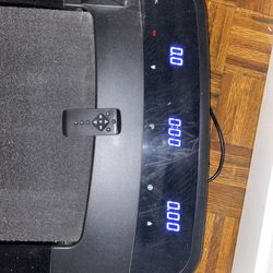 Treadmill: Electric, Incline, with Remote Control. 