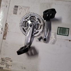 SR Suntour Bike Crank With Three Speed
