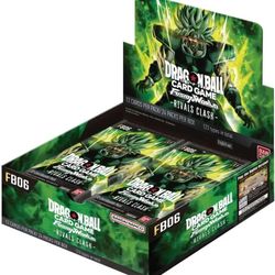 DragonBall Fusion World- Rivals Clash Booster Box