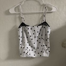 Crop Polka Dot Top