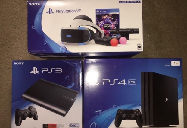 PS4 PRO PS3 Playstation VR