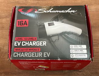 Schumacher Electric Vehicle EV Charger 16 A.   28 FT