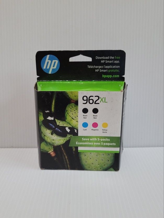 HP 962 XL Ink 5 PACK (6ZA57AN) Exp. 2024 NEW SEADLED