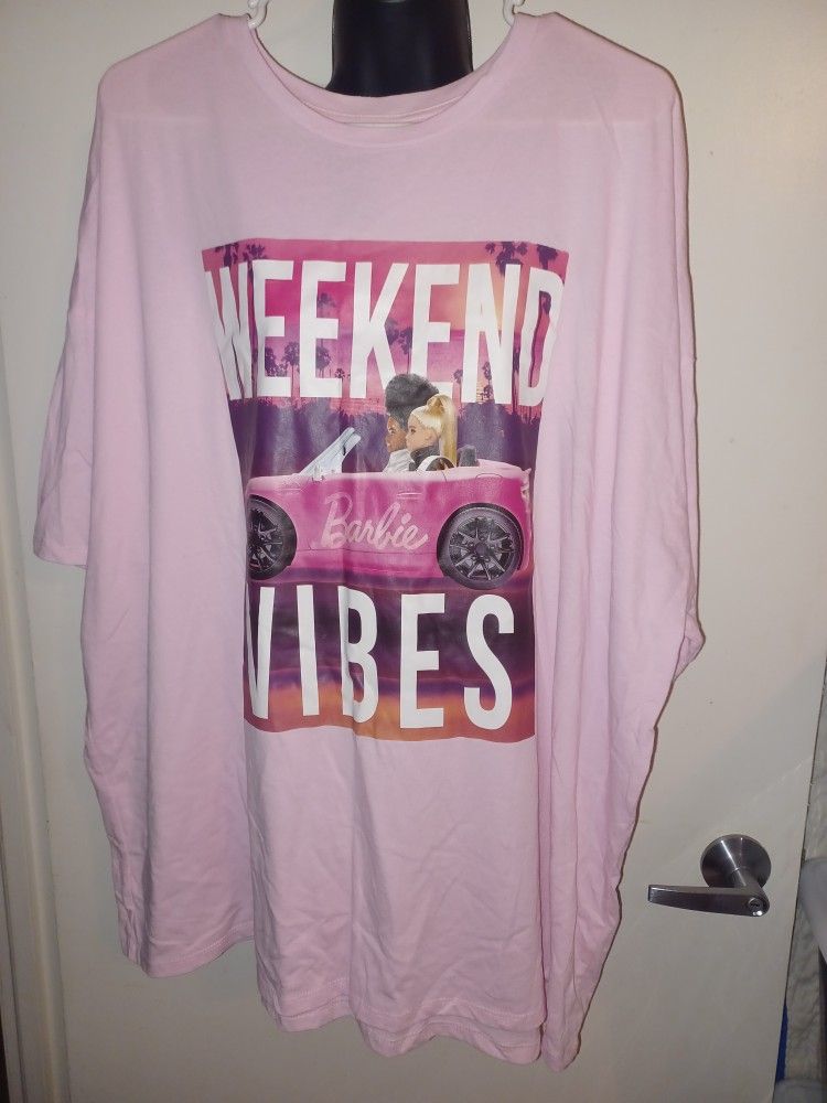 Plus Size 2x Barbie T Shirt 