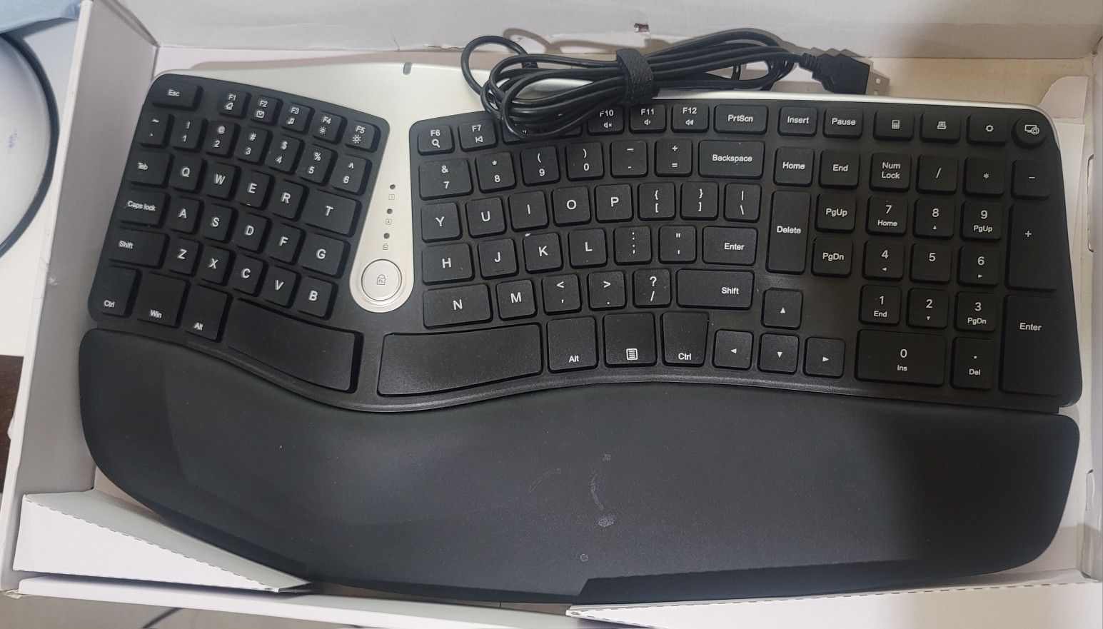 Ergonomic Usb Connected Keyboard