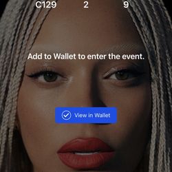 BEYONCÉ COWBOY CARTER TICKETS 04/28/2025