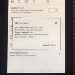 Amazon Kindle 2.97 Gb