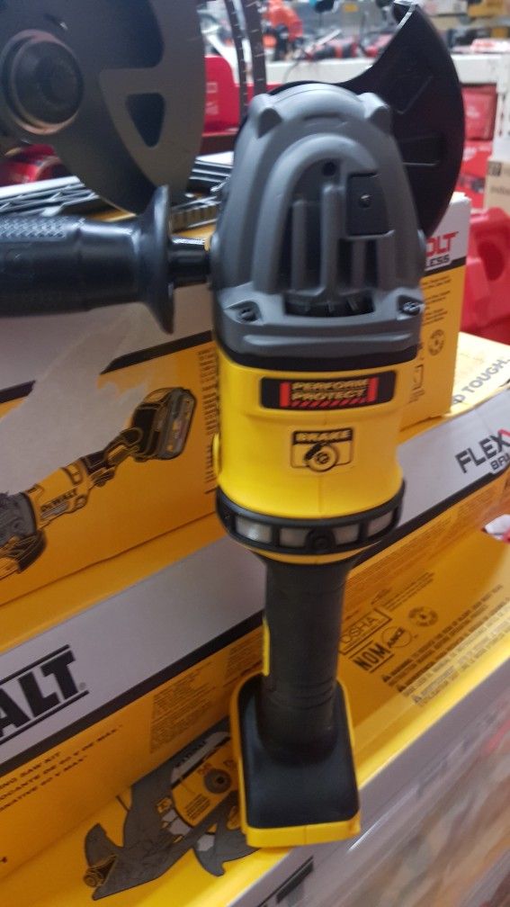DEWALT 60V FLEX VOLT BRUSHLESS ANGLE GRINDER TOOL ONLY NEW