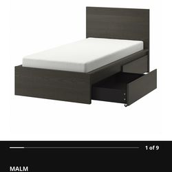 Twin Bed Frame with Storage – Clean, Modern & Functional