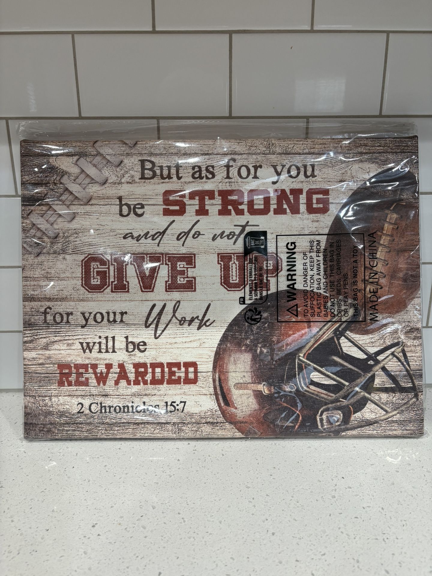 Football Canvas Wall Art