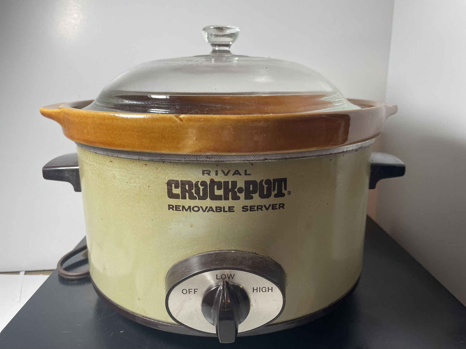 Rival crockpot stoneware slow cooker - appliances - by owner
