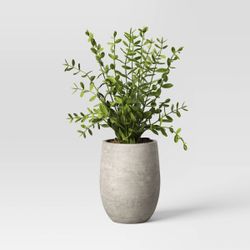 4 FAUX PLANT 14” H