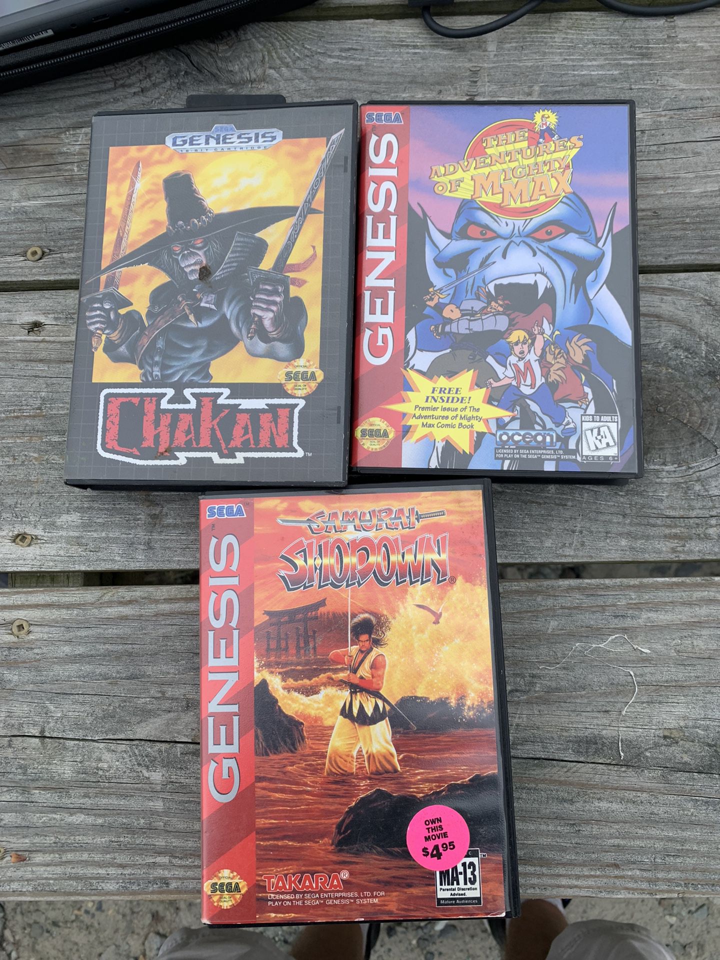 Sega Genesis Games ($20 Each)