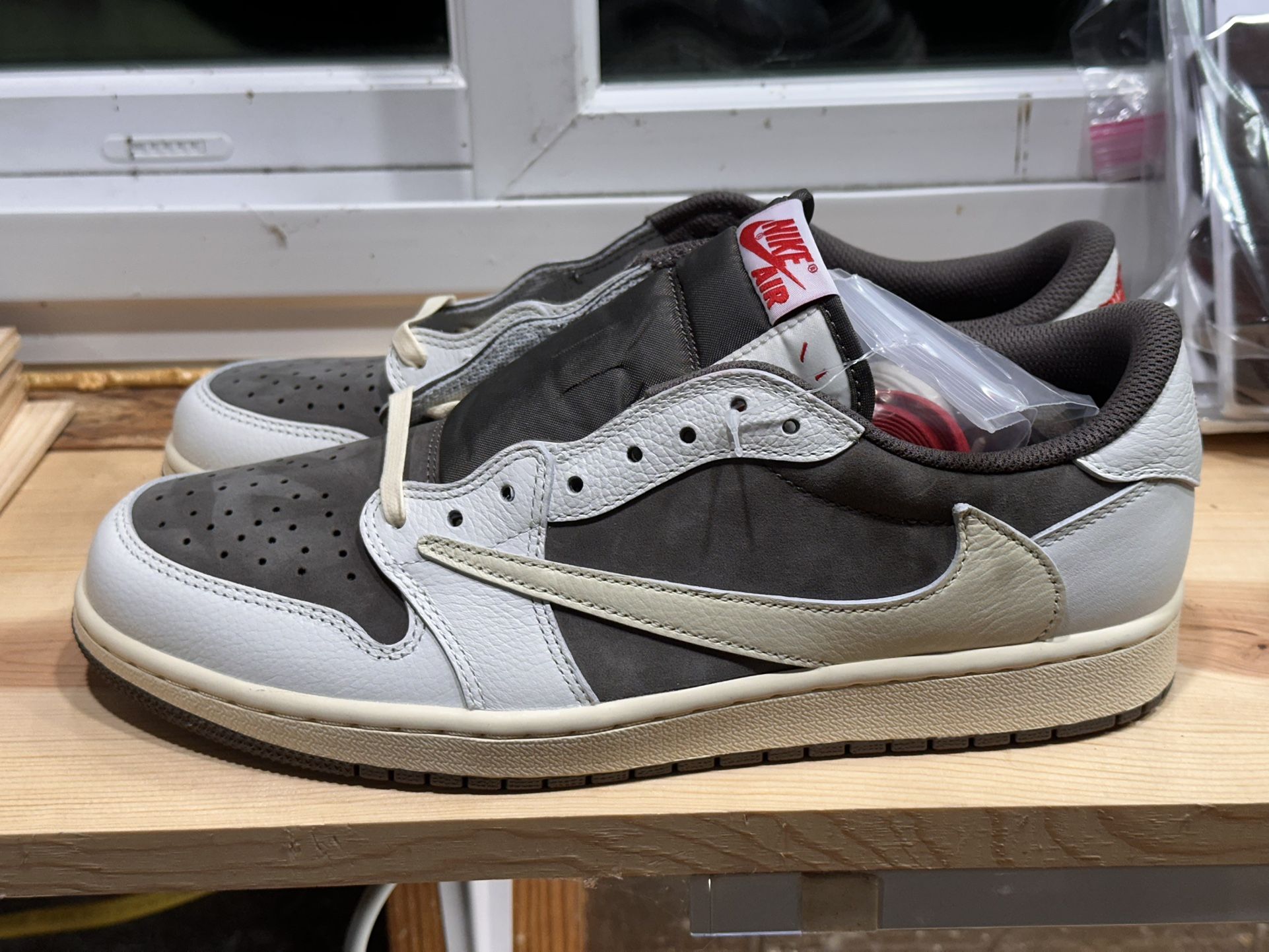Jordan 1 Travis Scott Reverse Mocha Size 10 Brand new With laces No box No trades