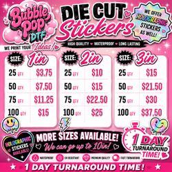 Custom stickers