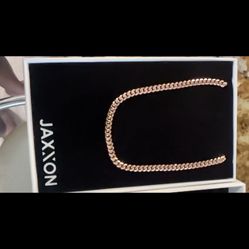 Cuban Link Chain - 5mm - Men's Rose Gold Chain