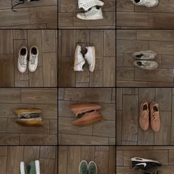 Jordan, yeezy, adidas, slides, converse 