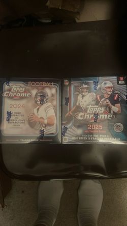 (2) Topps Chrome Mega boxes 2024 & 2025 sealed