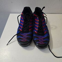 Nike Air Max Plus Sneakers Black Blue Red