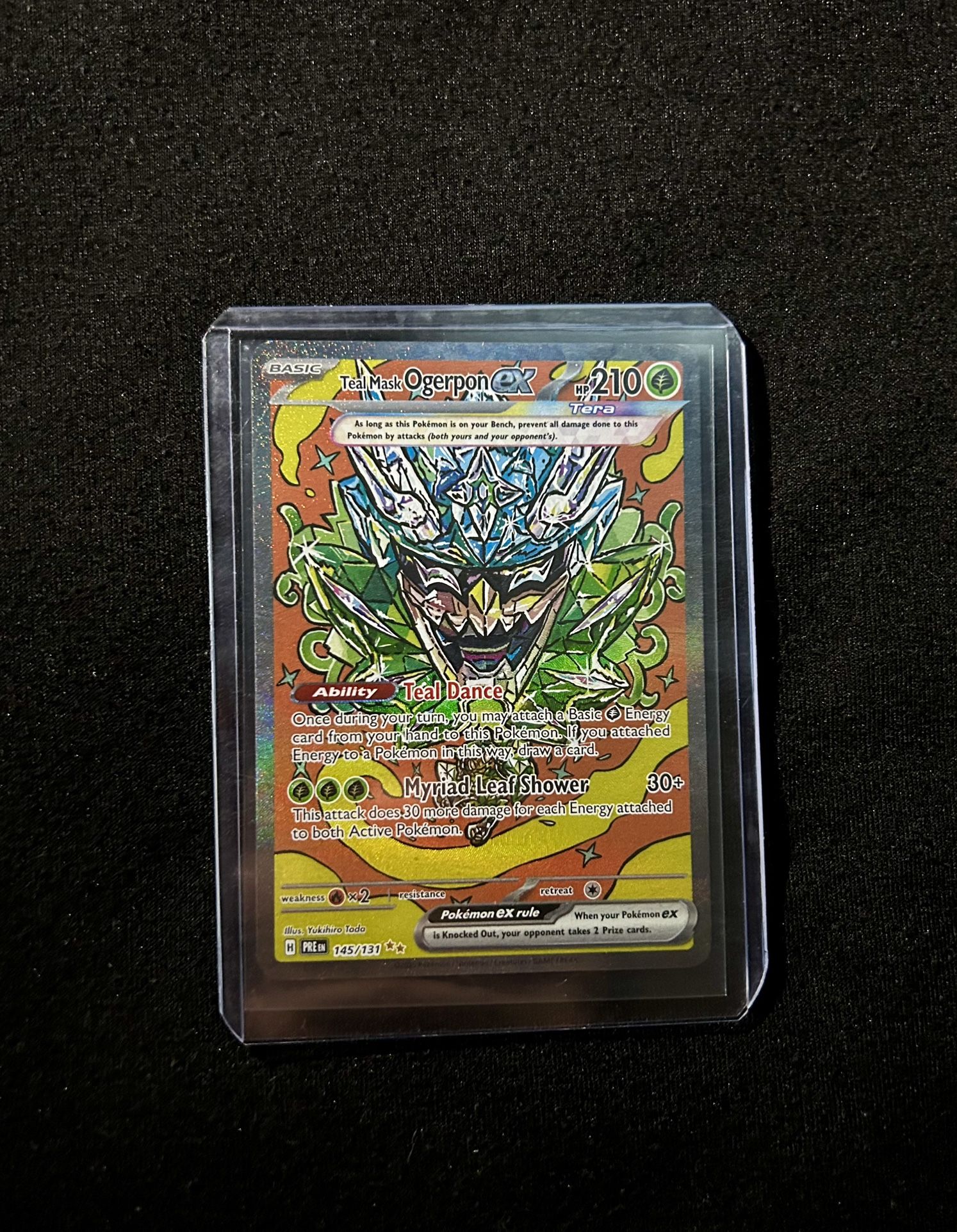 Teal Mask Ogerpon Prismatic Pokémon