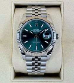 Rolex DateJust 41mm Green