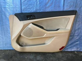 OEM 2011 11 KIA OPTIMA - PASSENGER RIGHT FRONT DOOR PANEL - BLACK & TAN