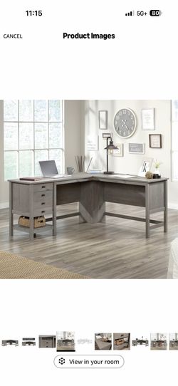 L Shaped Desk Computer Desk with Drawers